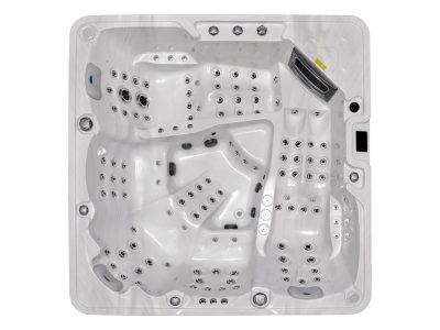 vířivka Monaco pohled shora na trysky pohled shora