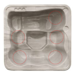 Možnost rozmístění trysek dle požadavků