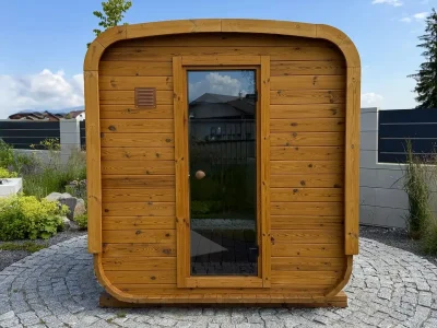 malá vonkajšia sauna